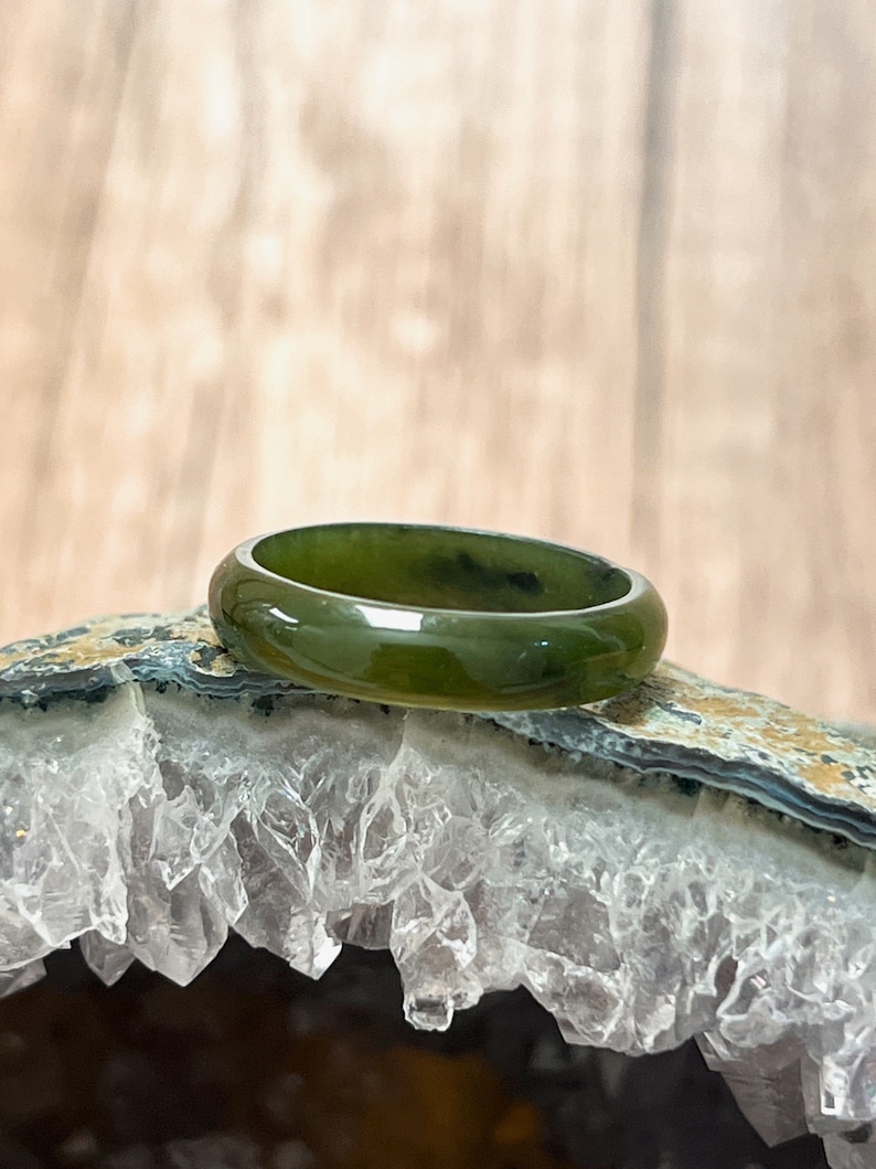 Canadian Jade Ring, Jade ring, BC Jade, Gemstone rings, jade jewelry, jade, natural jade, authentic jade, green jade, rings, Jewellery image 3