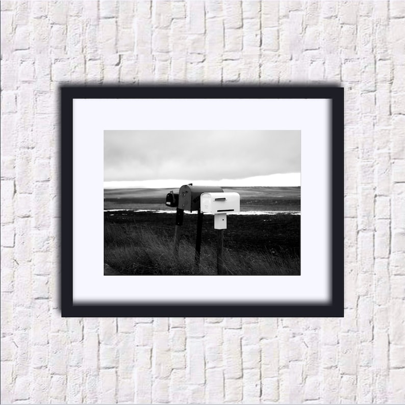 5x7 White Mail 8x10 16X20 Fine Art Photography Prints 11x14 Rural Alberta