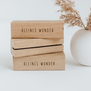 Postkartenhalter Kleines Wunder | Kartenhalter | Fotohalter | Geschenk Muttertag