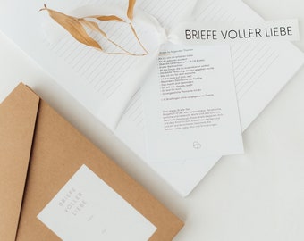 Briefe voller Liebe - Briefeset