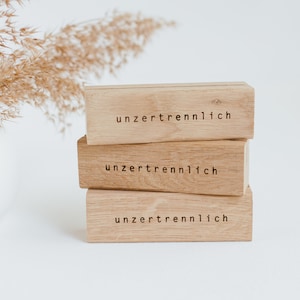 Postkartenhalter unzertrennlich | Kartenhalter | Fotohalter | Geschenk Muttertag
