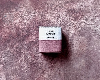 Old Rose / Handmade Watercolor Paint /