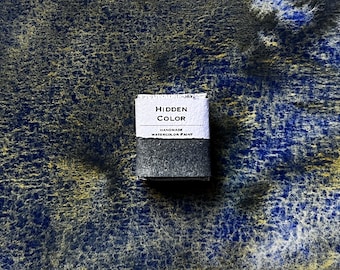 Kelp Forest / Handmade Watercolor Paint /  green-blue