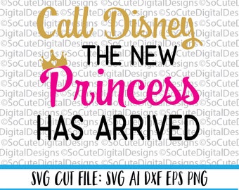 Download Princess Arrived Svg Etsy