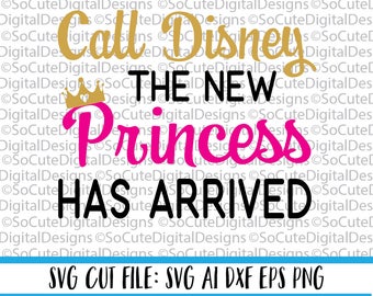 Download Princess Arrived Svg Etsy