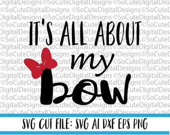 Bows Before Bros Svg File Svg Saying Minnie Svg Bow Svg Etsy