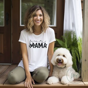 Fur Mama shirt,Shirt for Pet Parent,Gift for Dog Lover,Gift for Cat Lover,Dog Lovers Gift,Dog Mama Tshirt,Dog Mom Gift,Dog Mom Shirts image 3