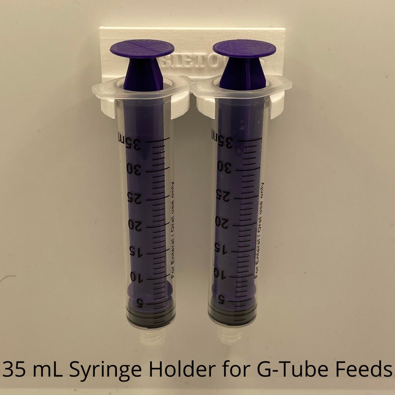 35 Ml Syringe Holder for Gtube Feeds Etsy