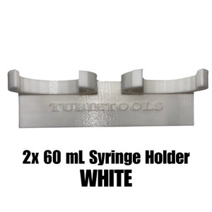TubieTools™  Syringe Holder Dual 60mL