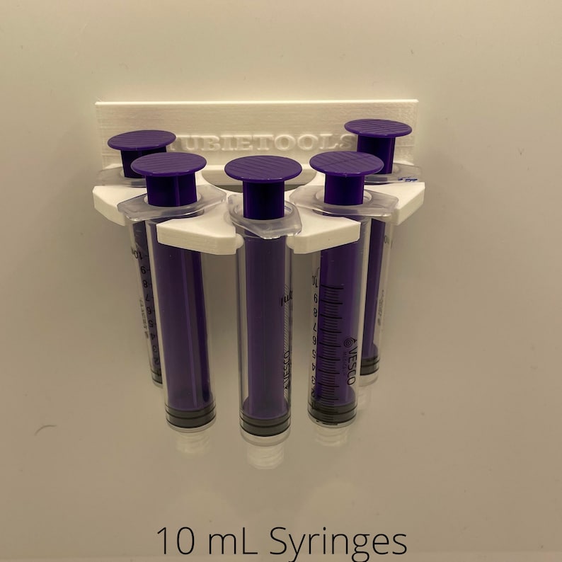 Q5 Syringe Holders for Gtube WHITE Etsy