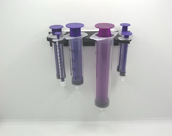 G-Tube Syringe Holder – Multi-Size Feeding Tube Organizer, PLA Material