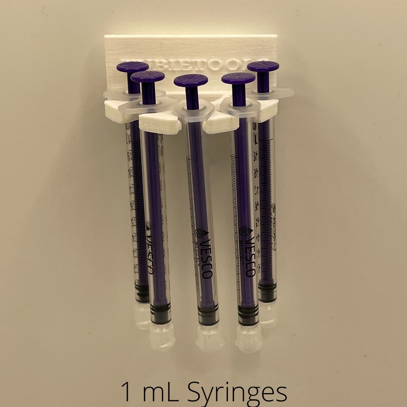 Q5 Syringe Holders for Gtube WHITE Etsy