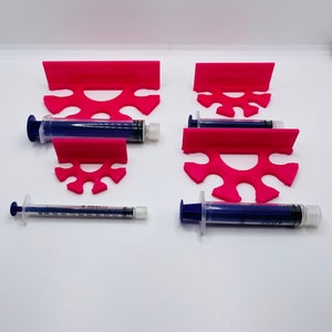 TubieTools™  G Tube Q5 Syringe Holders  {HOT PINK}