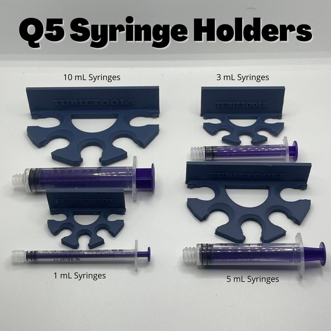 G Tube Q5 Syringe Holders NAVY Etsy