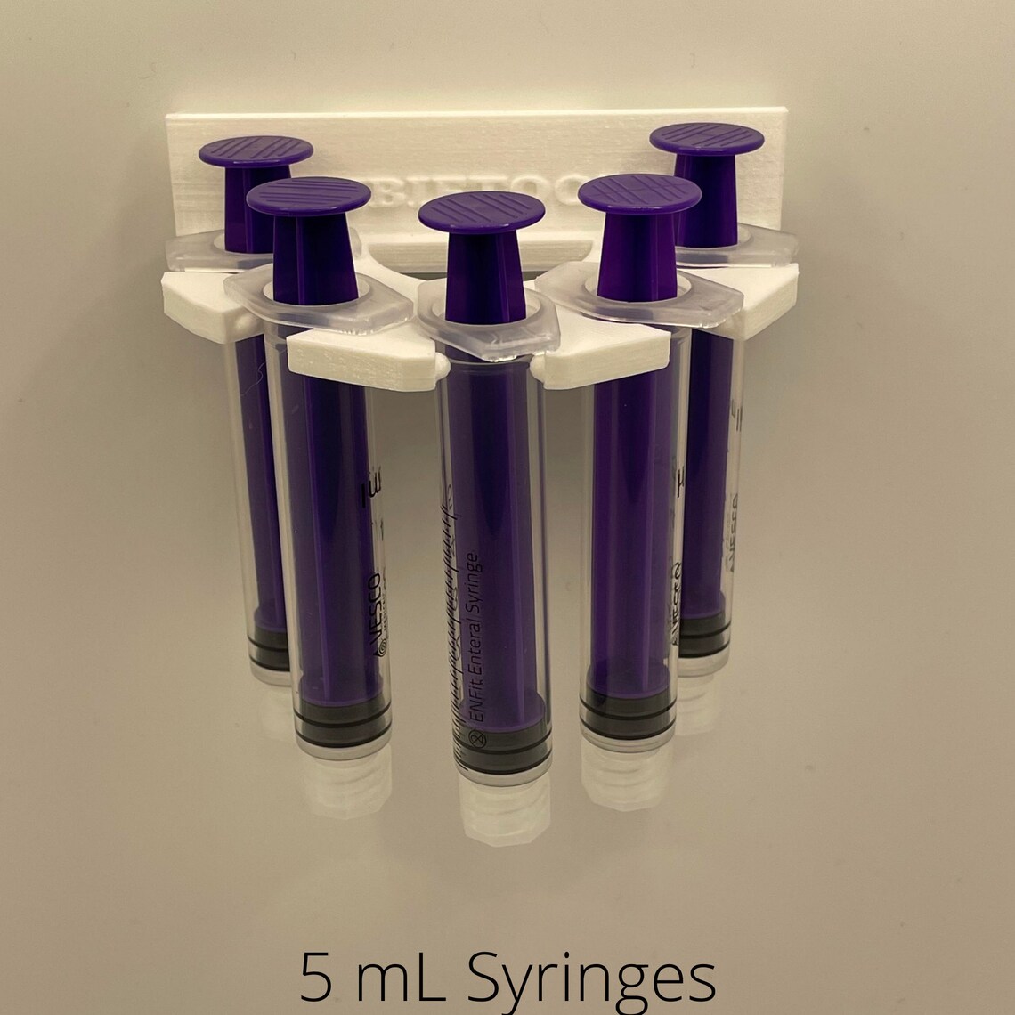 Q5 Syringe Holders for Gtube WHITE Etsy