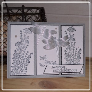 Carte condoléances