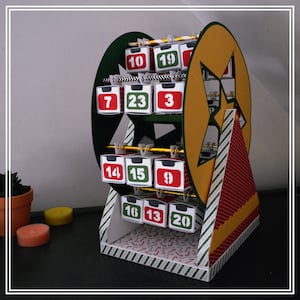 Kit pour monter la roue du calendrier de l'avent