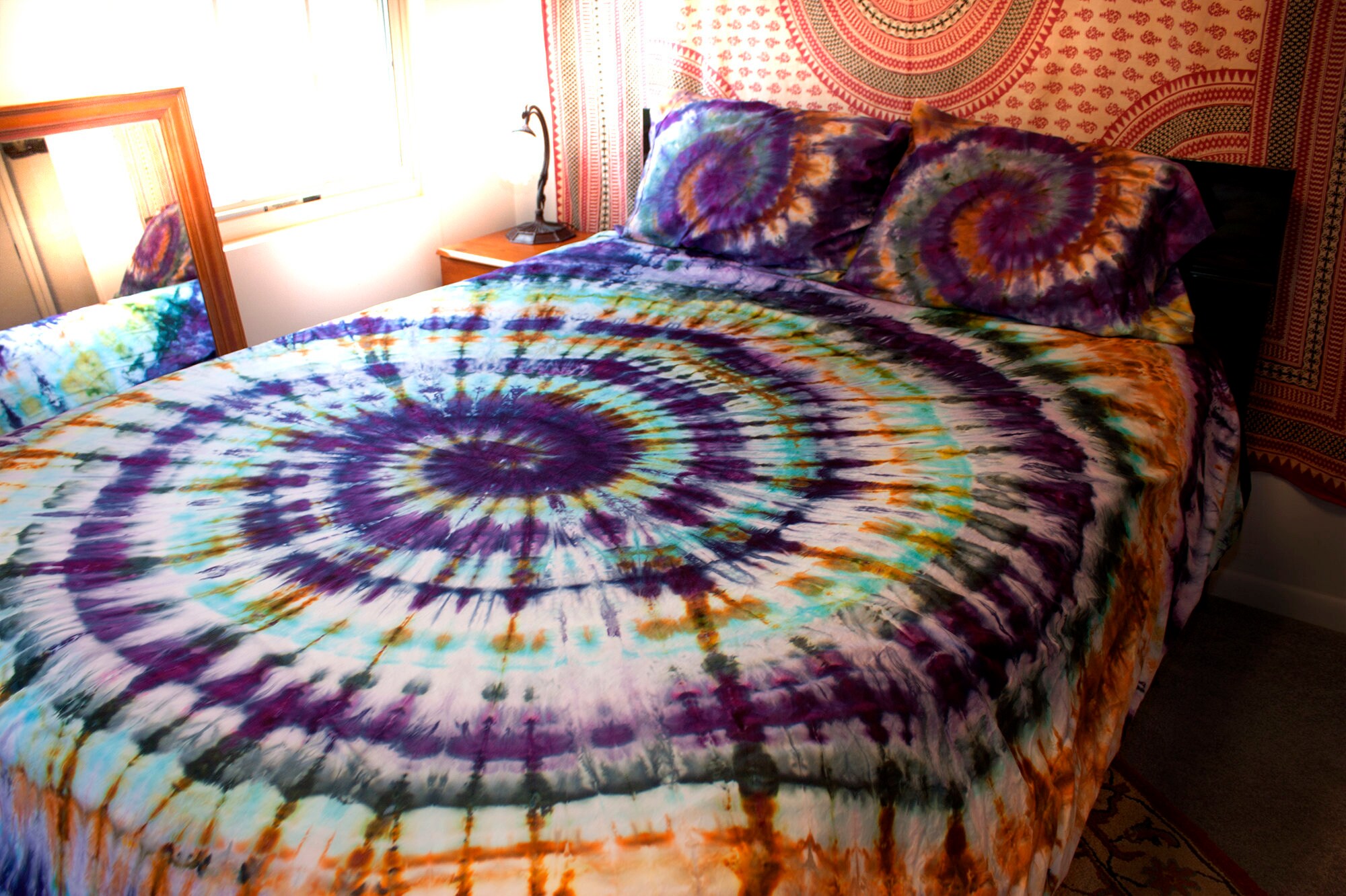 Tie Dye Duvet Cover / CUSTOM TIE DYE / Tye Dye Tie Dye Duvet Etsy