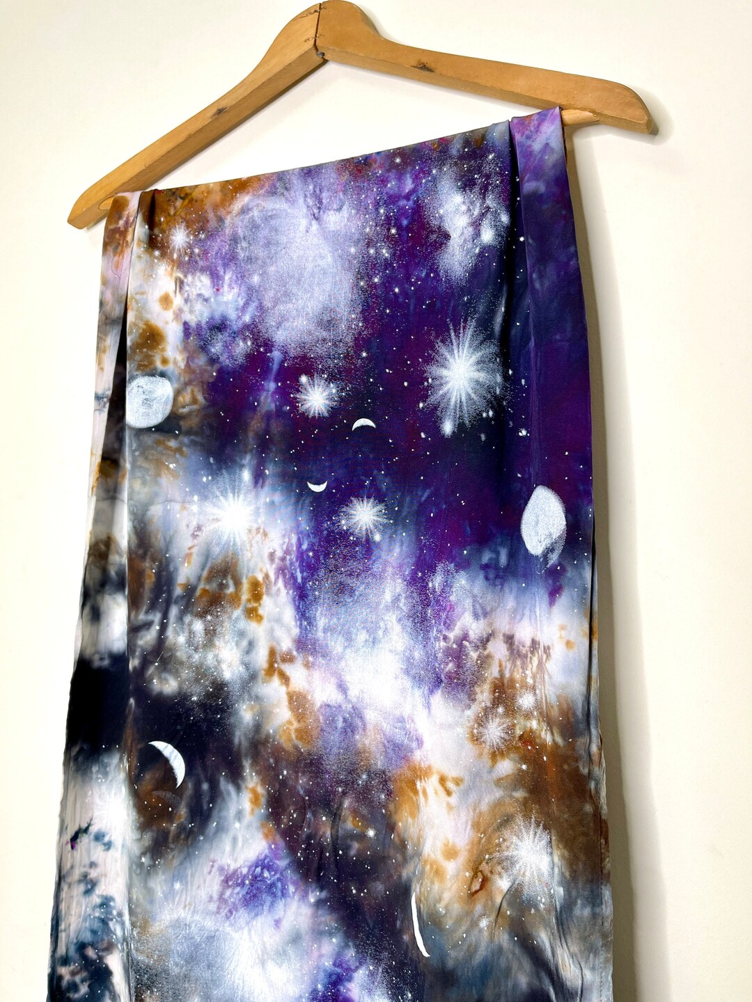 Bronze Galaxy Tie Dye Rave Pashmina. Rave Accessories for Rave Outfit ...