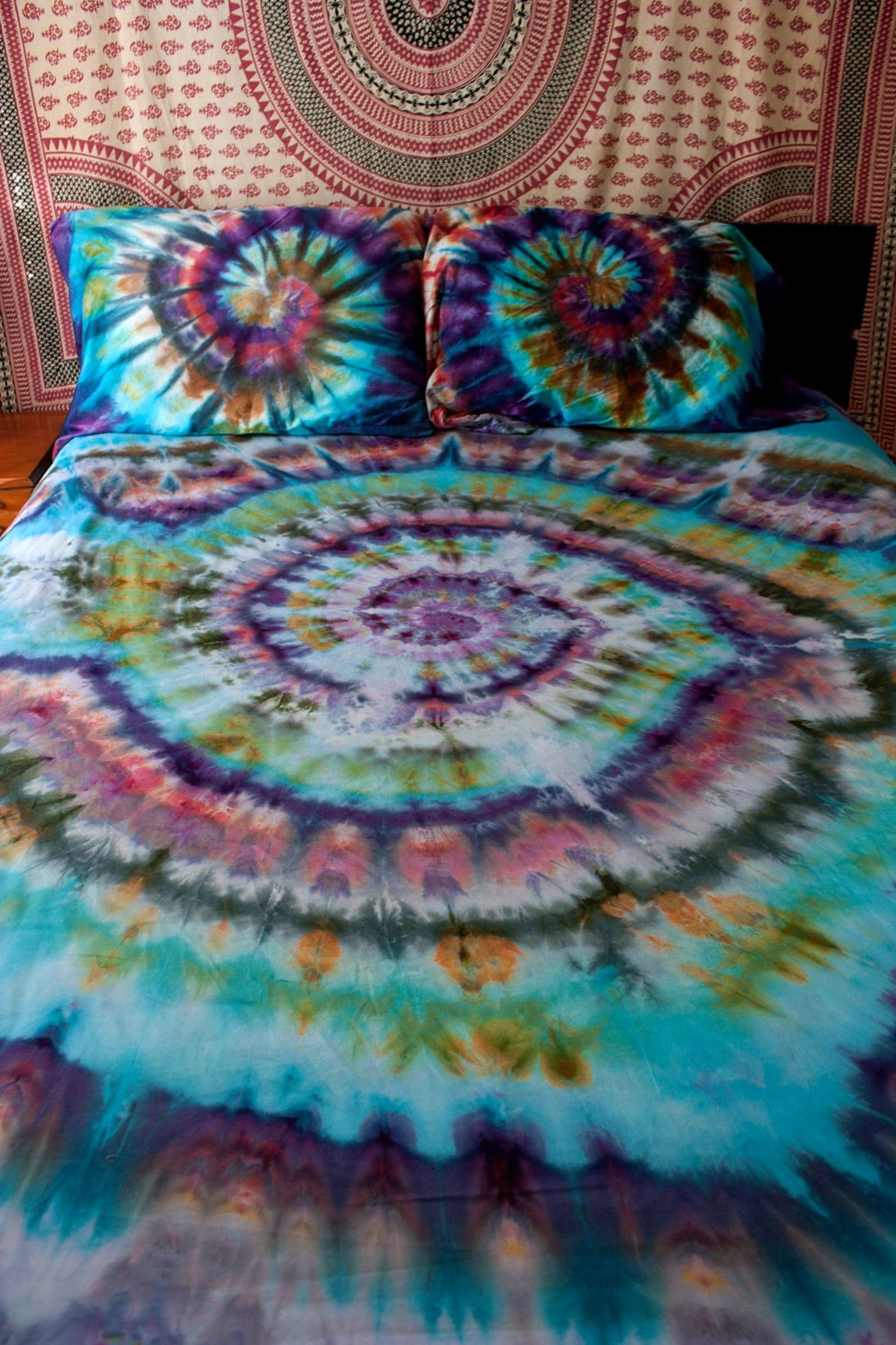 Tie Dye Duvet Cover / CUSTOM TIE DYE / Tye Dye Tie Dye Duvet Etsy