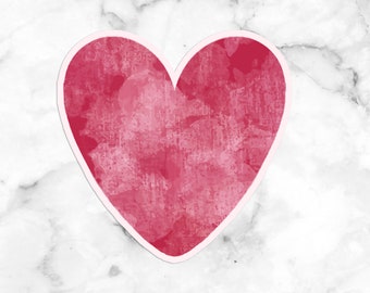 Heart Vinyl Sticker