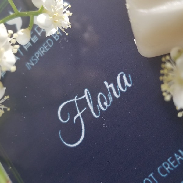WAX MELTS FLORAE Perfume Inspired Wax Melt For Warmer Strong Scented All Natural Coconut Apricot Wax Cube Luxury Feminine Scent 2.5 oz