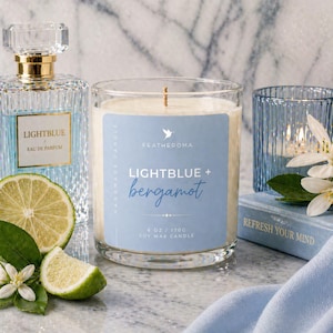 Dolce Gabbana Light Blue Candle - Etsy