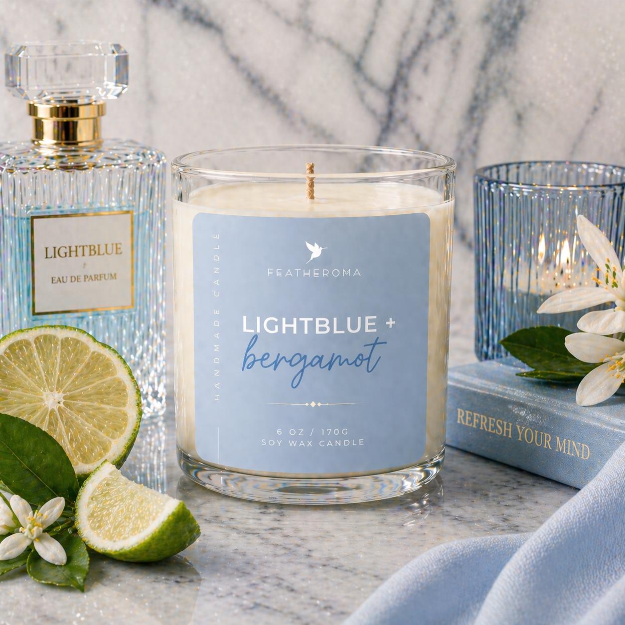 Dolce Gabbana Light Blue Candle - Etsy
