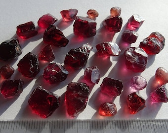 ルビークリスタル 19 グラム ロット、Winza タンザニア - Etsy 日本