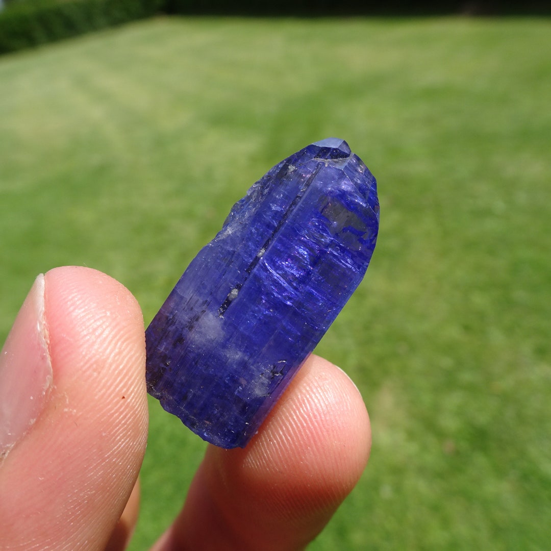 ROUGH TANZANITE 10.88 Gram Crystal Mirerani Hills Tanzania Etsy