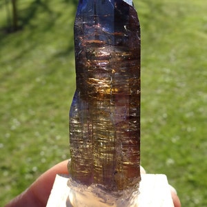 Huge Amazing Tanzanite 49.31 gram Crystal , Mirerani Hills Tanzania
