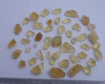 Lot Yellow Danburite 12.10 gram , Mlembule Morogoro Tanzania  ( 47 PCS )