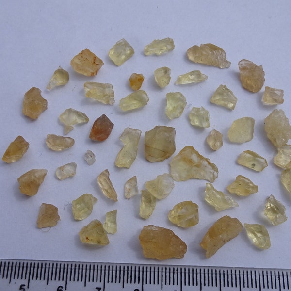Lot Yellow Danburite 12.10 gram , Mlembule Morogoro Tanzania