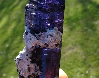 Huge Matrix Tanzanite 54.10 gram Crystal, Mirerani Hills  Tanzania