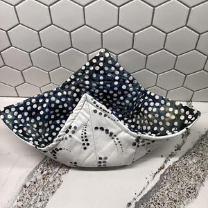Reversible Microwave Bowl Pot Holder/Cozy  - 1 medium - Various Patterns