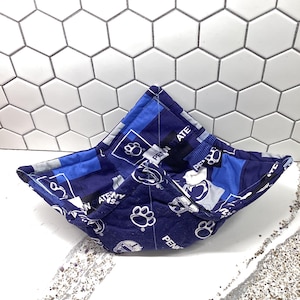 Reversible Microwave Bowl Pot Holder/Cozy  - 1 medium - Penn State Patterns