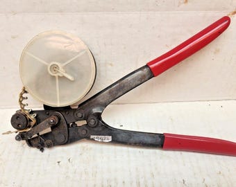 Rare Hard to find Self Feeding Hand Crimp terminal Crimper Tool Free Shipping