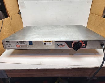 APW Wyott WS-2 chauffe-plats chauffant en acier inoxydable 115 V