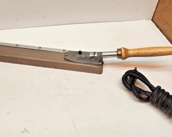 Heat Seal Large Hand Iron 2" x 14" Model 214 Variable Heat 650w Free Shipping