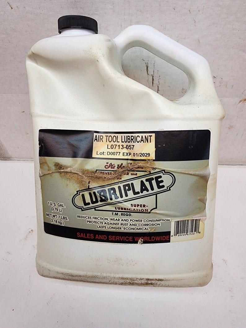 1 Gallon Lubriplate L0713-057 Air Tool Lubricant ISO 32 Free Shipping image 3