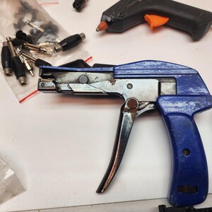 Lot Eclipse Cable Tie Gun, Greenlee Cable Stripping Tool, Ungar Soldering iron image 9