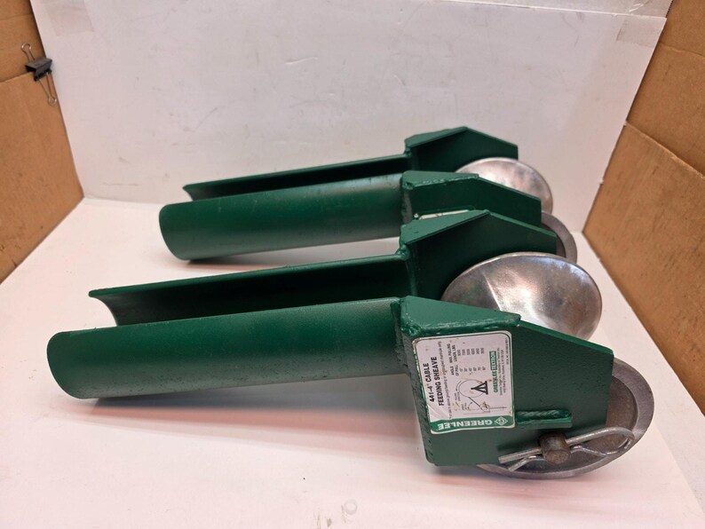 Greenlee 441-4" Feeding Sheave for cable puller Tuggers 640, 6801, 6001 image 6