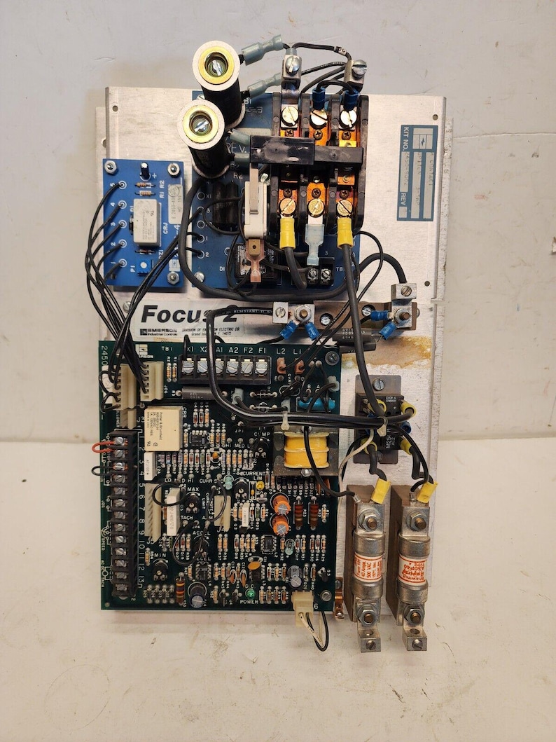 Emerson 2450-8015 Rev A 3-5HP DC motor speed control, Armature Controller Board image 1