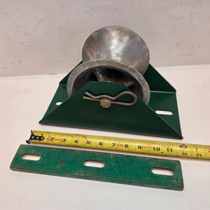 Polea tipo bandeja Greenlee 658 de aleación de aluminio de 12"x5" con cojinetes autolubricantes. imagen 5