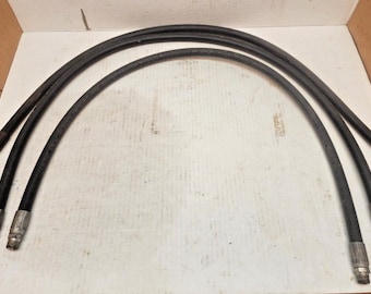 Lot 3 Parker 3/8" x 46" No-Skive Hydraulic Hose Assembly 5000 PSI Free Shipping