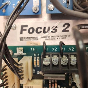 Emerson 2450-8015 Rev A 3-5HP DC motor speed control, Armature Controller Board image 2