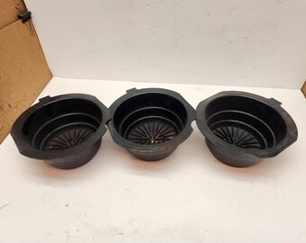 Lot 3 Newco Brew basket Funnel Assembly 7-1/4” Genuine OEM Replacement Part