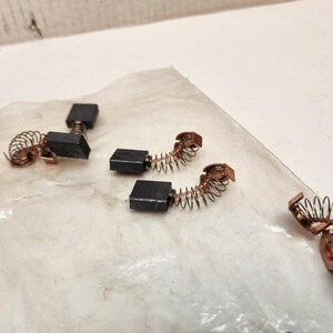 Lot 3 sets Ridgid 44815 Motor Brush and Spring Set for 700 Portable Power Drive image 4