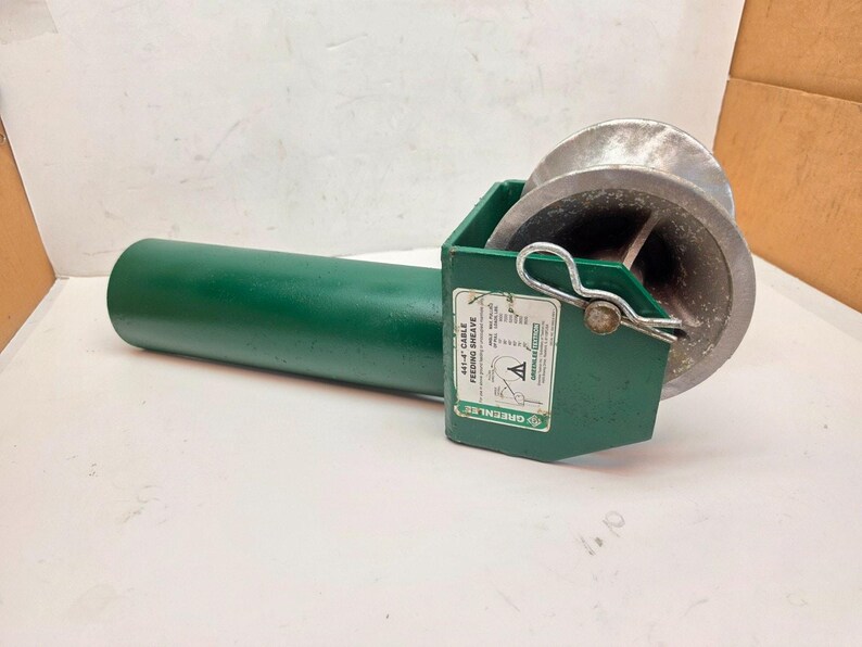 Greenlee 441-4" Feeding Sheave for cable puller Tuggers 640, 6801, 6001 image 2