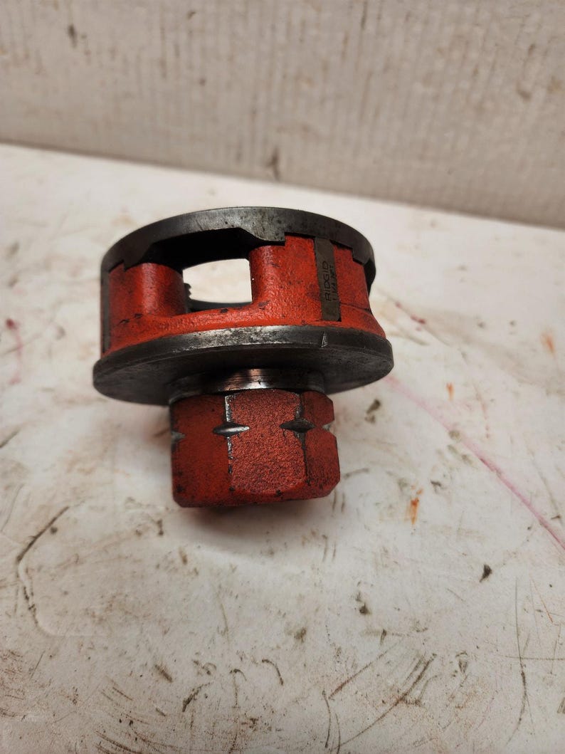 Ridgid 1-1/4 NPT Pipe Threader The Head Cutting Head Cutting Slip BSPT image 8